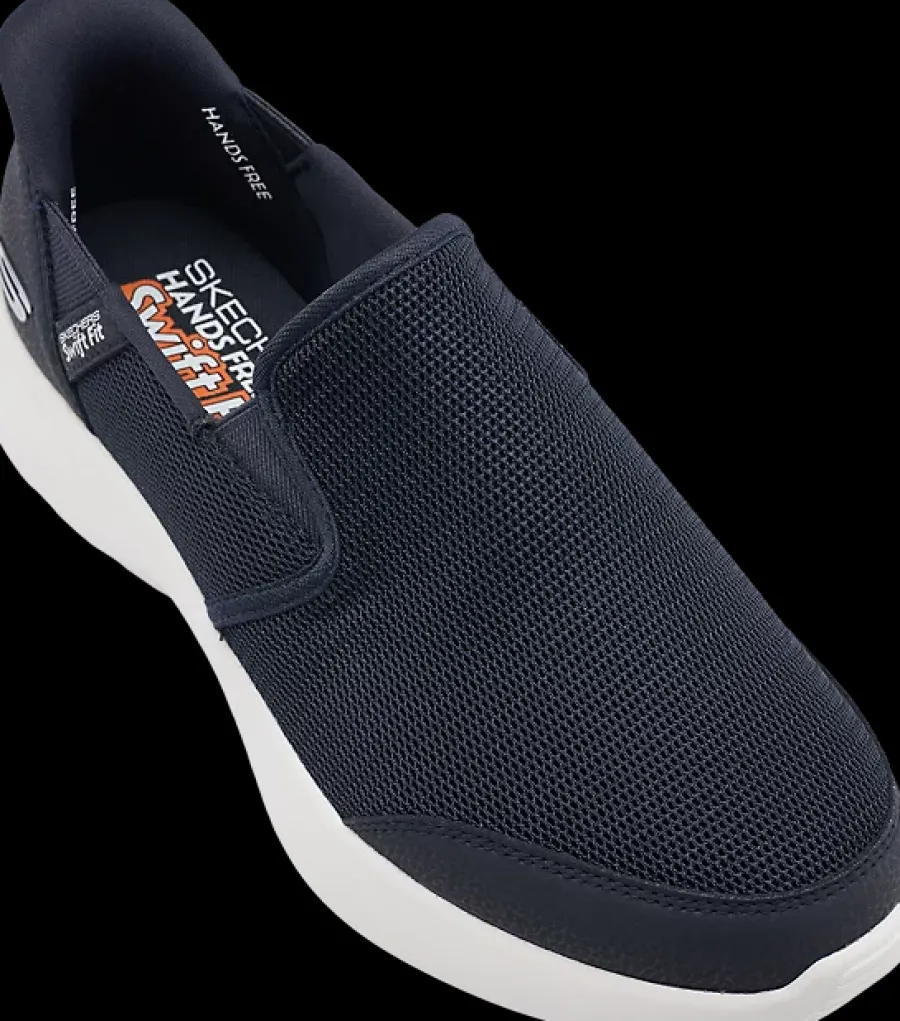 Hot granatowe wsuwane sneakersy męskie Dynamite Cousin Swift Męskie Sportowe|Markowe