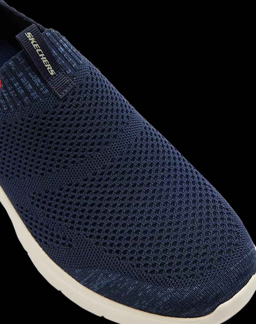granatowe wsuwane sneakersy męskie Męskie Sportowe|Markowe