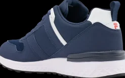 New granatowo-białe sneakersy męskie Męskie Sportowe|Markowe