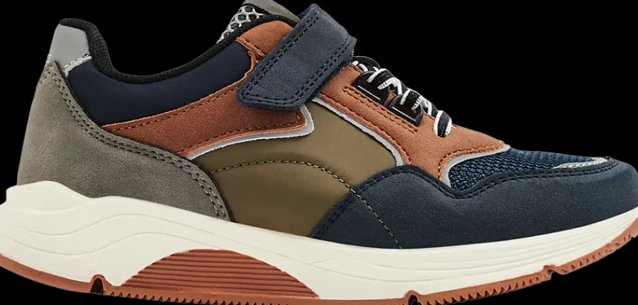 Discount granatowo-brązowe sneakersy dzieciece Dzieci Sportowe