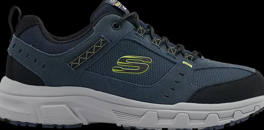 granatowo-czarne sneakersy męskie Oak Canyon Męskie Sportowe|Markowe