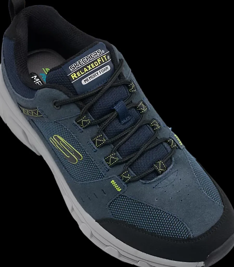 granatowo-czarne sneakersy męskie Oak Canyon Męskie Sportowe|Markowe
