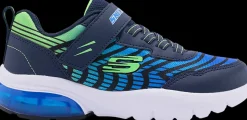 New granatowo-niebieskie sneakersy dziecięce Microspec 2.0 Dzieci Sportowe