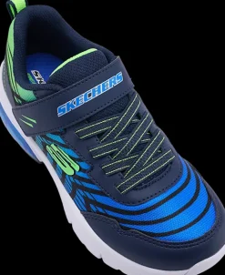 New granatowo-niebieskie sneakersy dziecięce Microspec 2.0 Dzieci Sportowe
