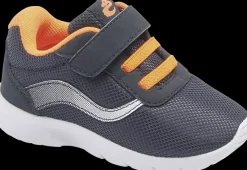 Clearance granatowo-pomarańczowe buciki chłopięce Dzieci Sportowe