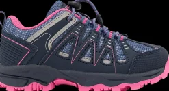 New granatowo-różowe sneakersy dziewczęce Dzieci Sportowe