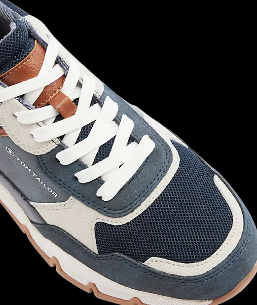 Hot granatowo-szare sneakersy męskie Męskie Sportowe