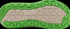 Online granatowo-zielone sneakersy dziecięce Dzieci Sportowe