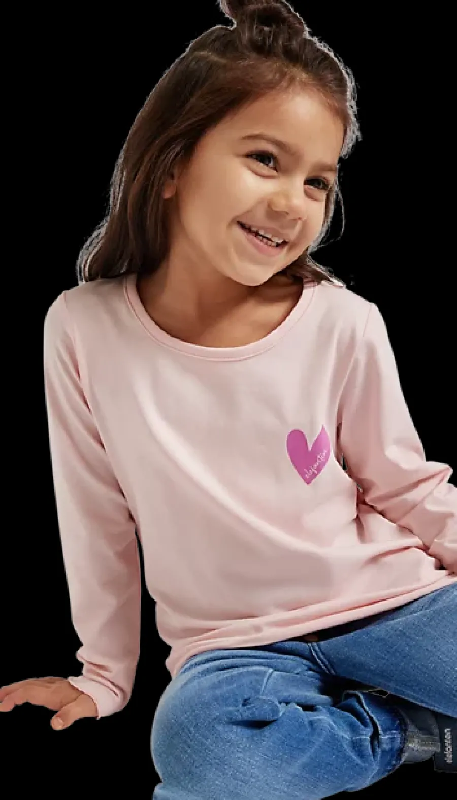 Sale jasno tshirt dziewczęcy z długim rękawem Dzieci Odzież