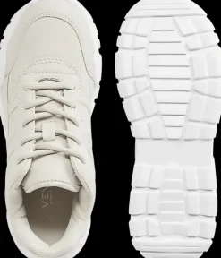 Online jasnoszare sneakersy dziewczęce na grubej podeszwie Dzieci Sportowe