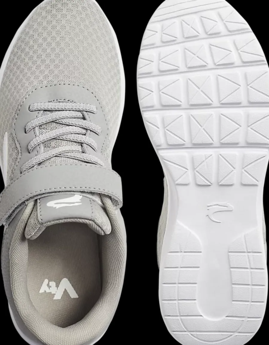 Clearance jasnoszare sneakersy dziecięce Dzieci Sportowe|Do Szkoły