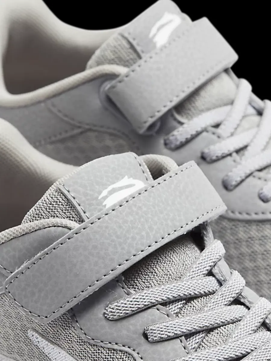 Clearance jasnoszare sneakersy dziecięce Dzieci Sportowe|Do Szkoły