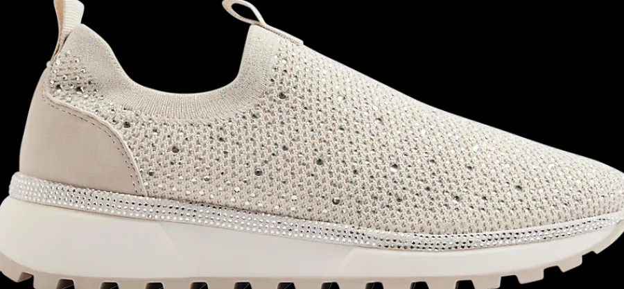 jasnoszare wsuwane sneakersy damskie Damskie Sportowe