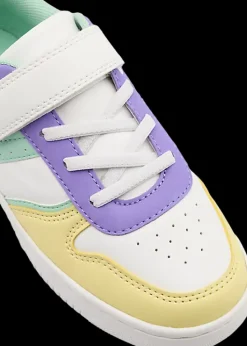 kolorowe dziewczęce sneakersy Dzieci Sportowe