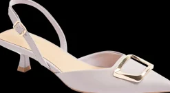 Hot liliowe czółenka damskie typu sling Damskie Czółenka