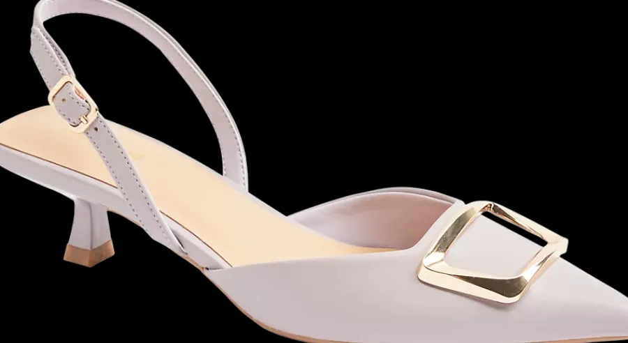 Hot liliowe czółenka damskie typu sling Damskie Czółenka