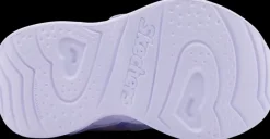 New liliowe sneakersy dziewczęce ze światełkami Dzieci Sportowe