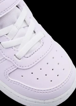 Online liliowe sneakersy dziewczęce Court Borough Low Recraft Dzieci Sportowe