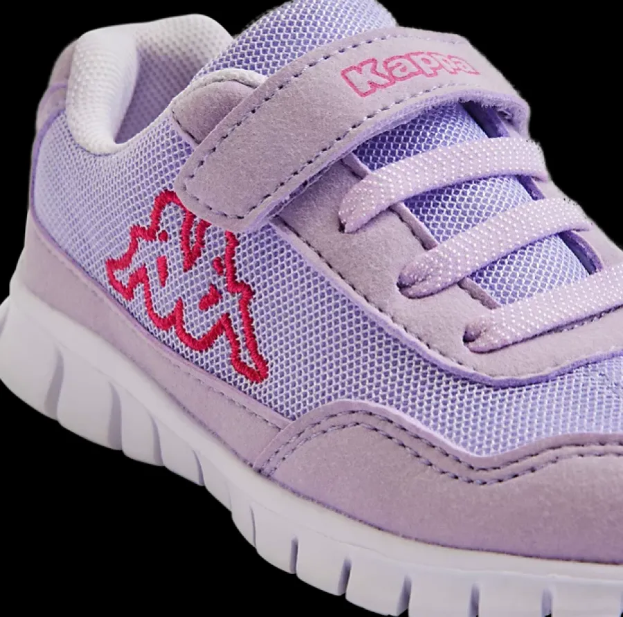 liliowe sneakersy dziewczęce Dzieci Sportowe