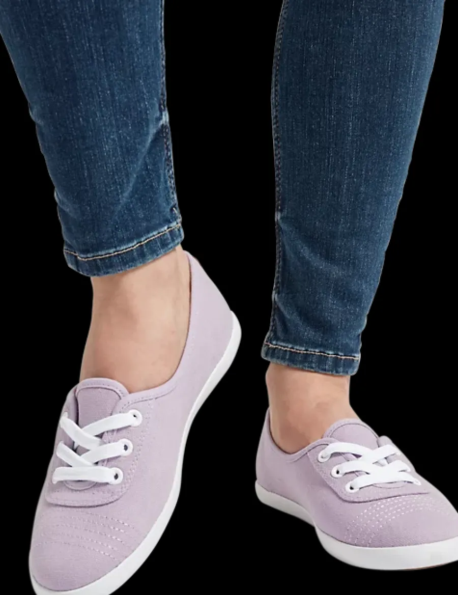 Clearance liliowe tenisówki damskie Damskie Sportowe|Trampki