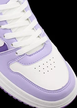 Online liliowo-białe sneakersy damskie Darlington Damskie Sportowe|Markowe