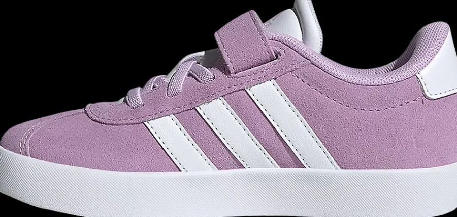 Outlet liliowo-białe sneakersy dziewczęce VL Court 3.0 Dzieci Sportowe