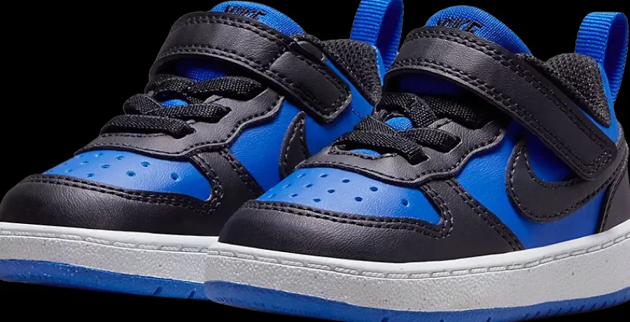 Discount niebiesko-czarne sneakersy dziecięce Court Borough Low Recraft Dzieci Sportowe