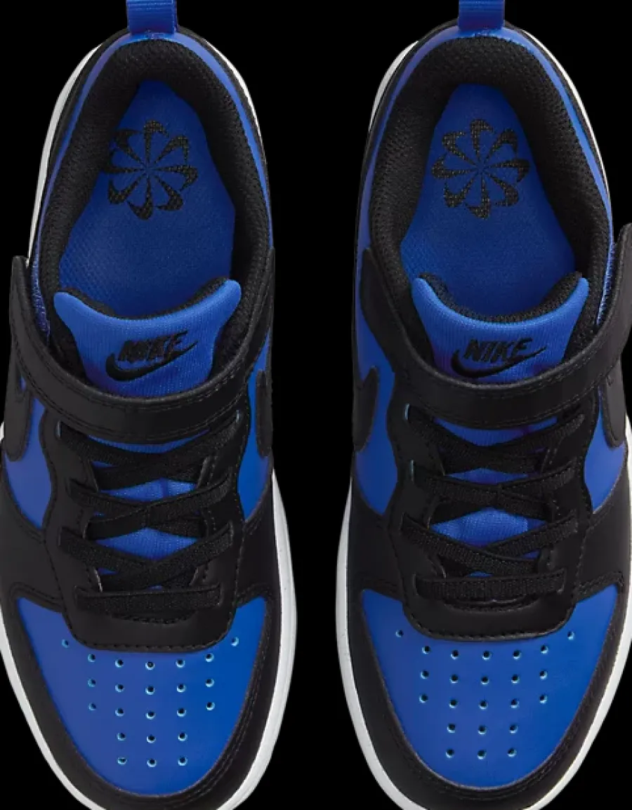 Outlet niebiesko-czarne sneakersy dziecięce Court Borough Recraft Low Dzieci Sportowe