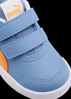 Discount niebiesko-pomarańczowe sneakersy dziecięce Courtflex V2 Dzieci Sportowe