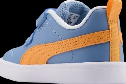 Discount niebiesko-pomarańczowe sneakersy dziecięce Courtflex V2 Dzieci Sportowe