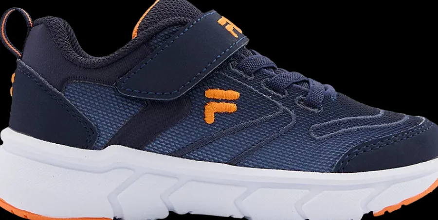 Best niebiesko-pomarańczowe sneakersy dziecięce Dzieci Sportowe|Markowe