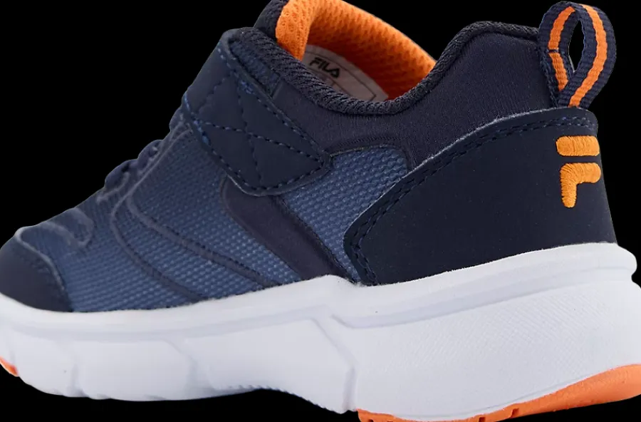 Best niebiesko-pomarańczowe sneakersy dziecięce Dzieci Sportowe|Markowe