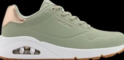 Sale oliwkowe sneakersy damskie Uno Damskie Sportowe