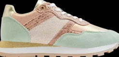 Sale pastelowo-miedziane sneakersy damskie Damskie Sportowe