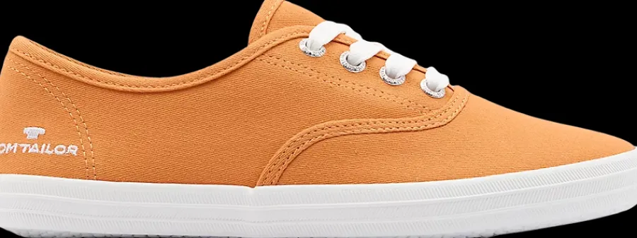 New pomarańczowe tenisówki damskie Damskie Sportowe|Trampki