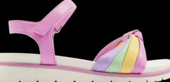 różowe sandałki dziewczęce Dzieci Sandały