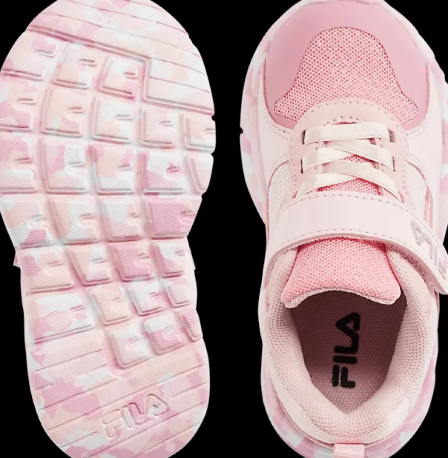 New różowe sneakersy dziewczęce z zapięciem na rzep Dzieci Sportowe