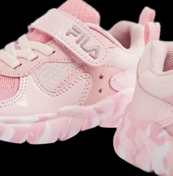 New różowe sneakersy dziewczęce z zapięciem na rzep Dzieci Sportowe