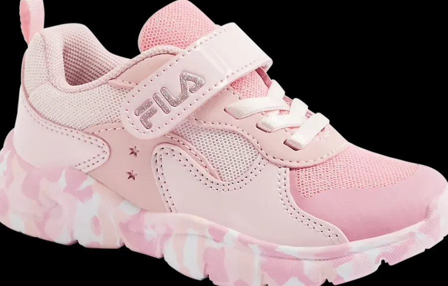 New różowe sneakersy dziewczęce z zapięciem na rzep Dzieci Sportowe