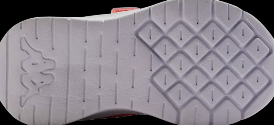 Discount różowe sneakersy dziewczęce zapinane na rzepy Markowe