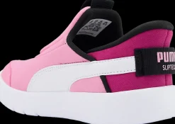 Discount różowe wsuwane sneakersy dziewczęce Courtflex v3 Slip On Dzieci Sportowe|Markowe