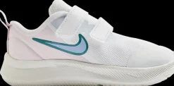 Hot różowo-białe sneakersy dziewczęce STAR RUNNER 3 Dzieci Sportowe
