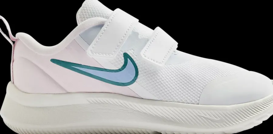 Hot różowo-białe sneakersy dziewczęce STAR RUNNER 3 Dzieci Sportowe