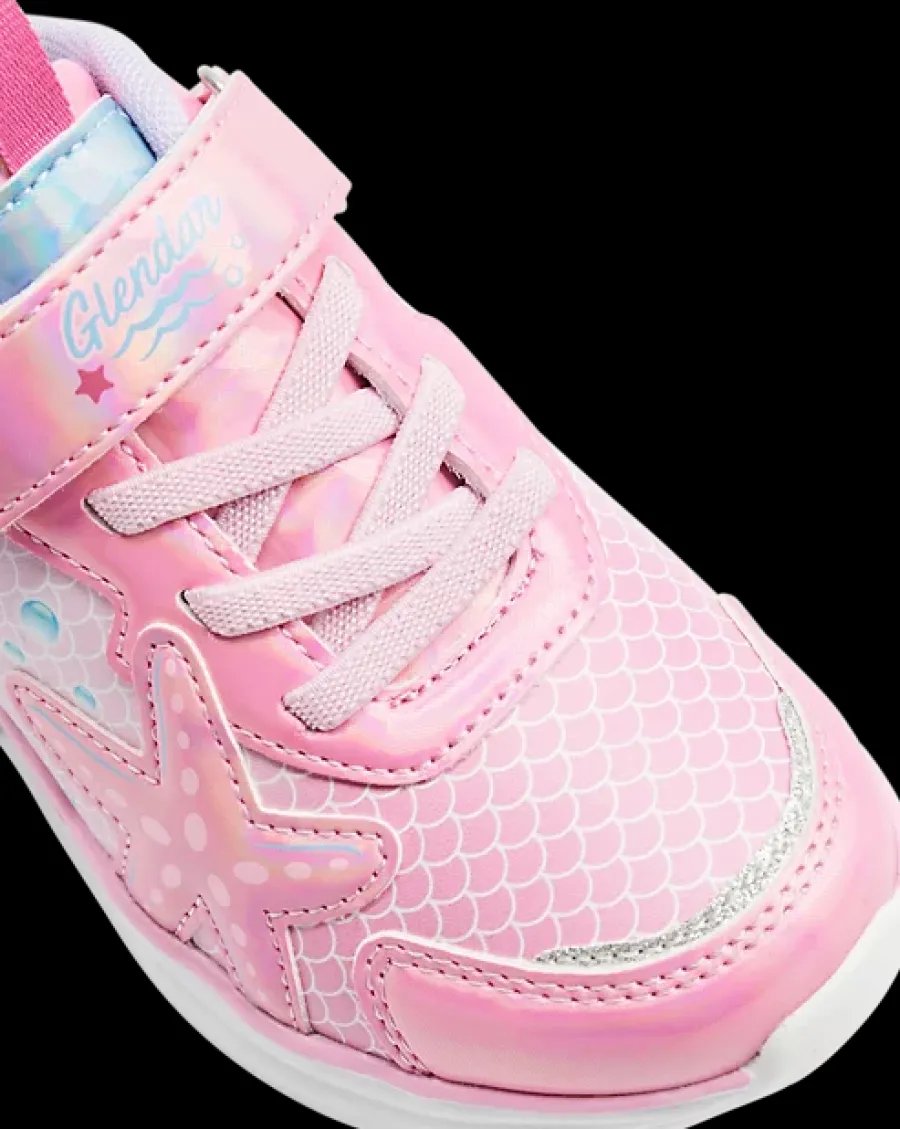 Hot różowo-liliowe sneakersy dziewczęce Dzieci Sportowe