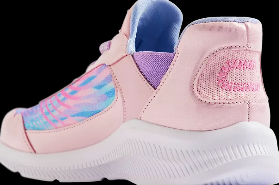 Best różowo-niebieskie sneakersy dziewczęce Swift Fit Dzieci Sportowe