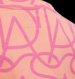 New różowy crop top dziewczęcy Odzież