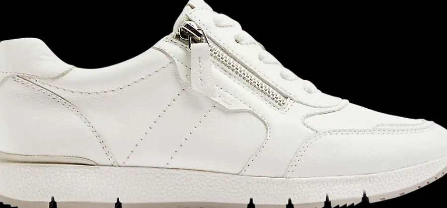 Outlet skórzane białe sneakersy damskie Damskie Sportowe