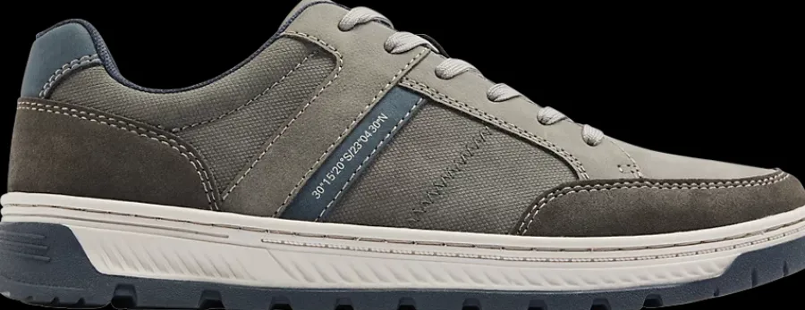 New szare sneakersy męskie Męskie Sportowe