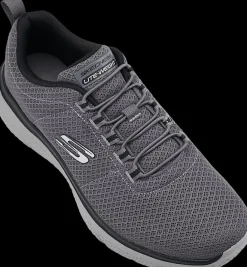 Online szare sneakersy męskie z wkładką memory foam Męskie Sportowe|Markowe