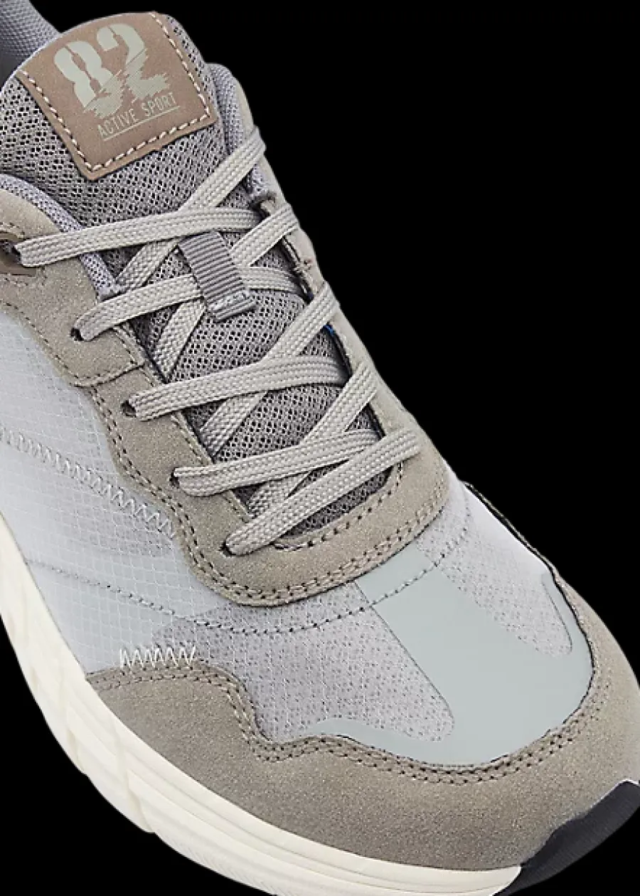 szare sneakersy męskie Męskie Sportowe|Casual
